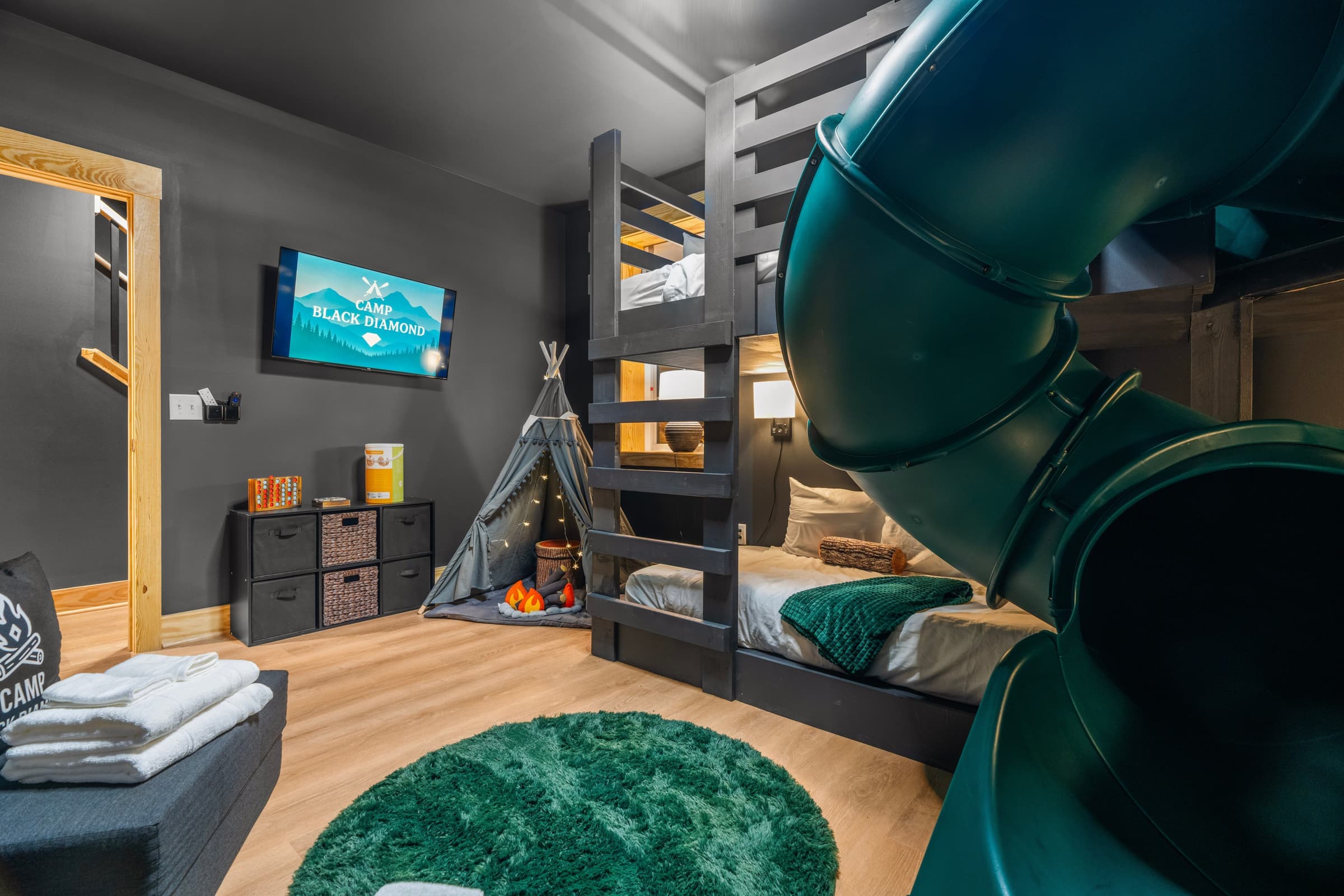 Camp Black Diamond bunk room