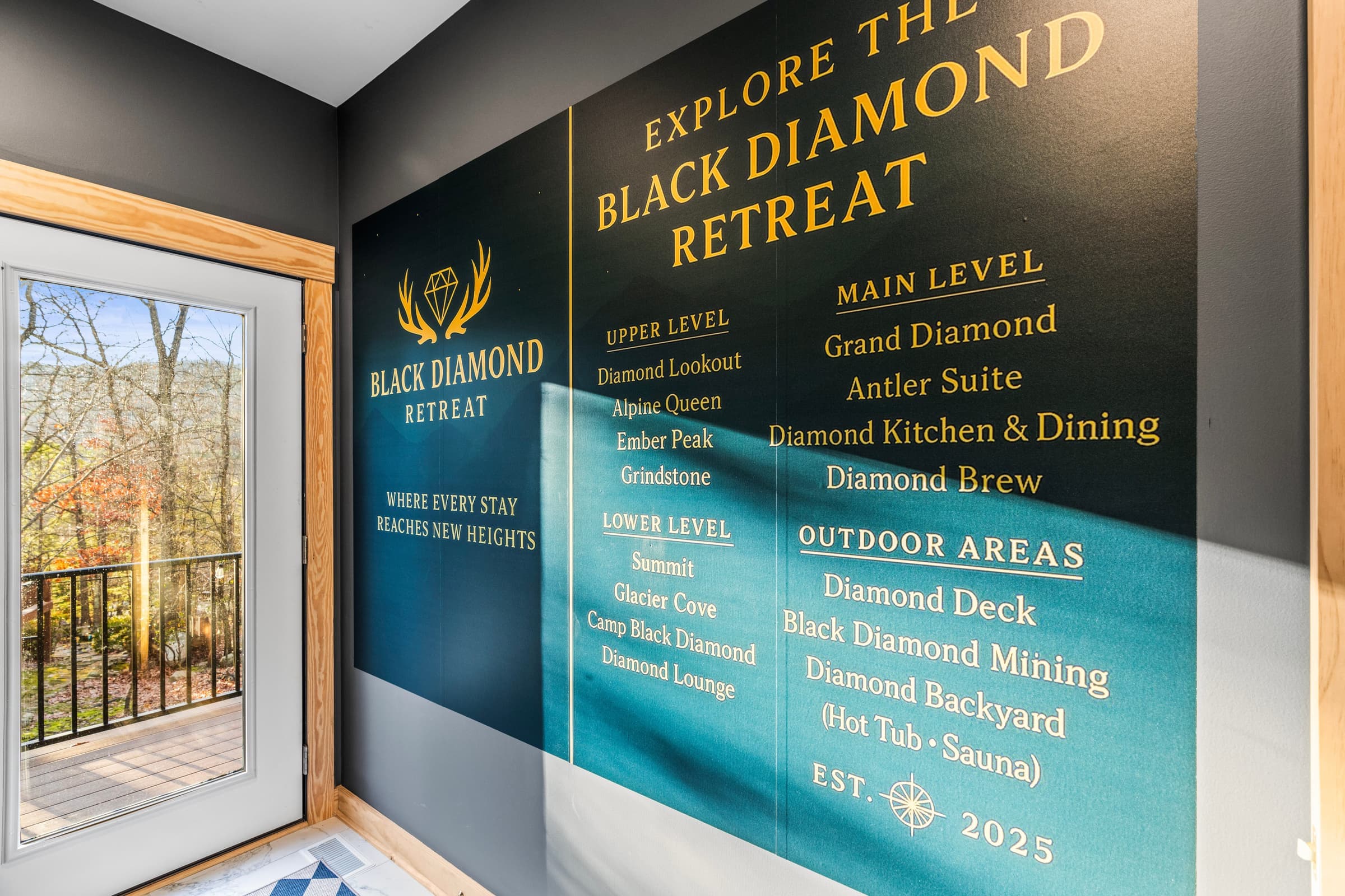 Black Diamond Retreat property map entry